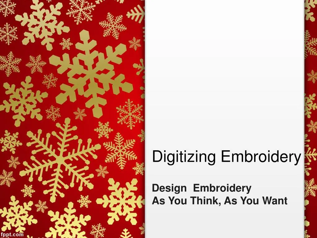 digitizing embroidery