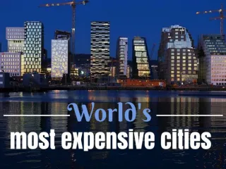 World's most expensive cities - slide 1