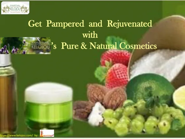 Buy Online Natural Skin Care Products from – kelojou.com