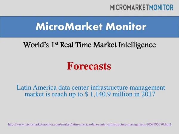 Latin America data center infrastructure management market i