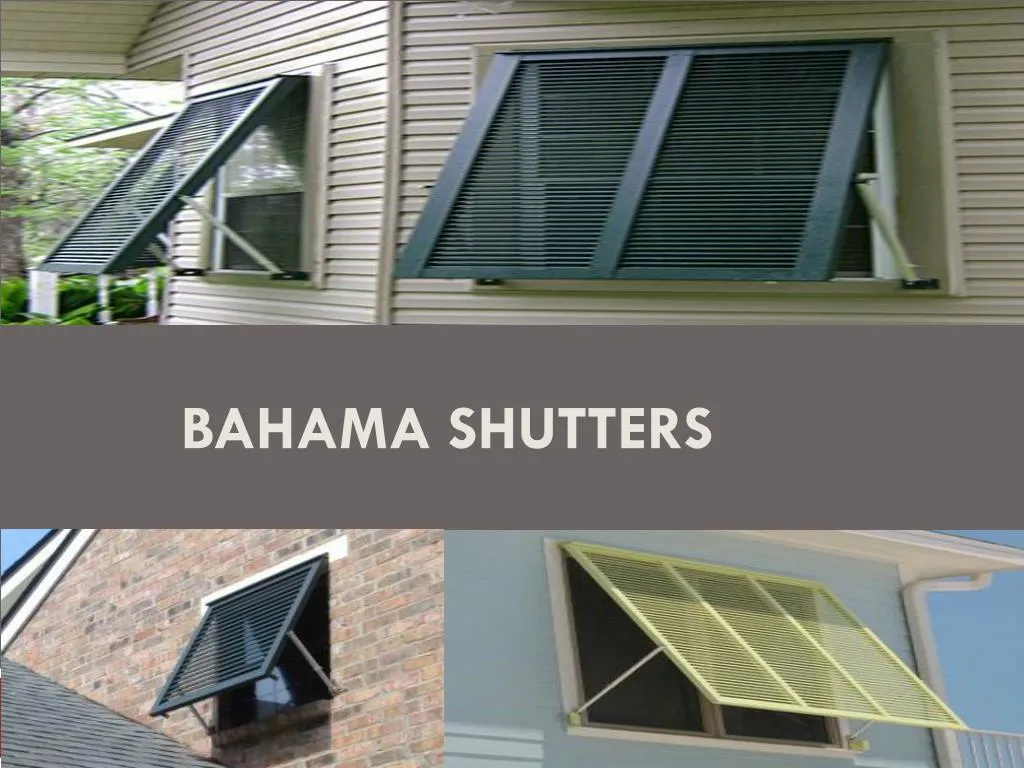 bahama shutters