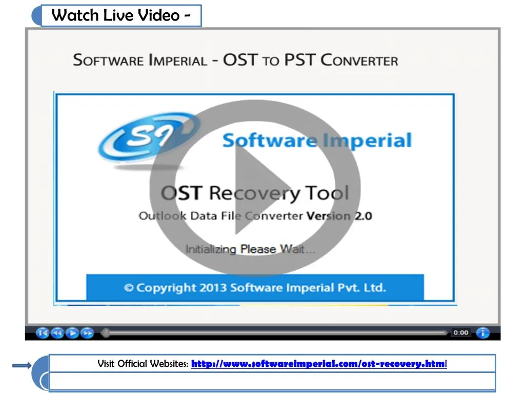 software imperial ost to pst converter