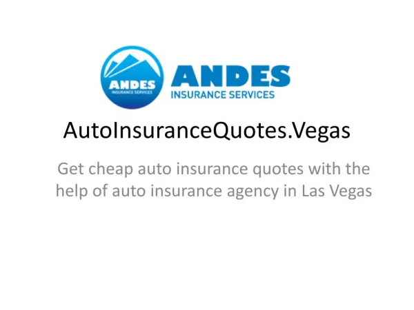 AutoInsuranceQuotes.Vegas – Get cheap auto insurance quotes