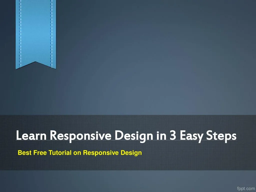 learn responsive design in 3 easy steps