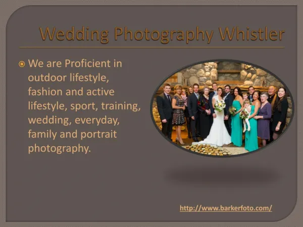 Wedding Photography Whistler