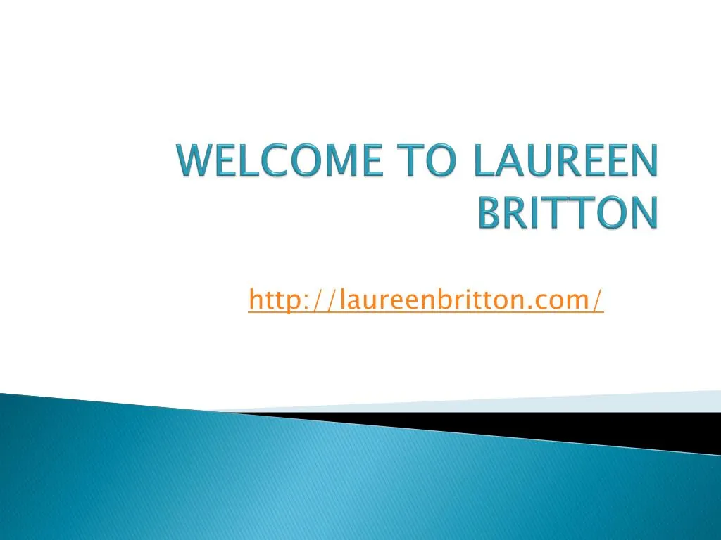 welcome to laureen britton