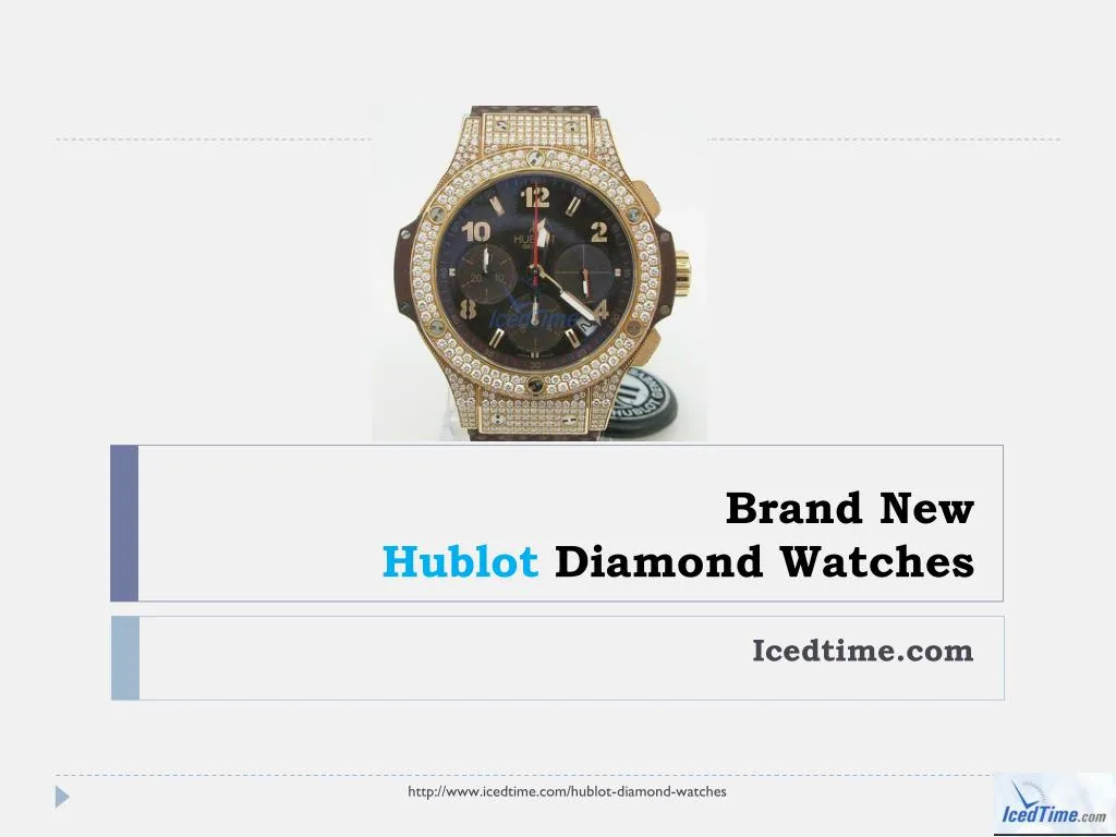 brand new hublot diamond watches