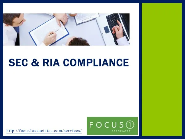 Focus 1 Associates - RIA Compliance
