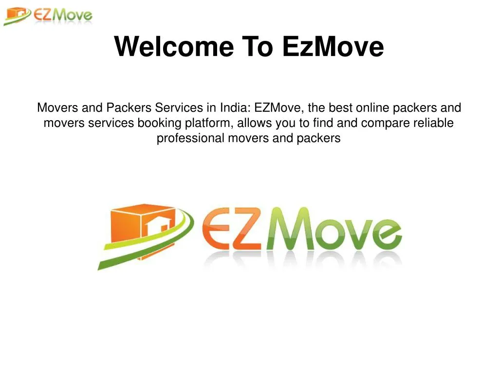 welcome to ezmove