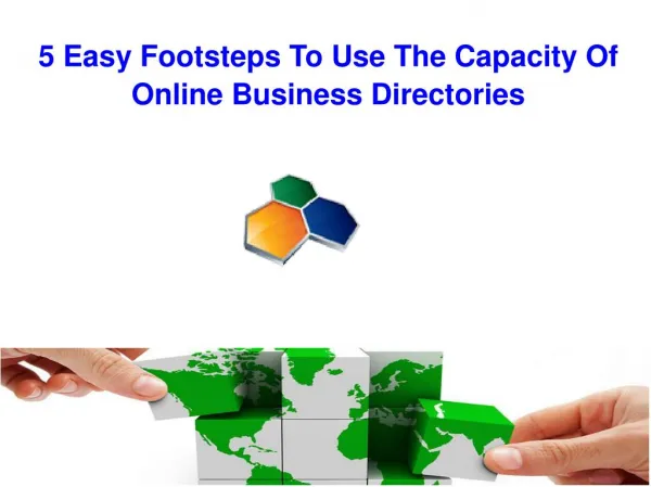 5 Easy Footsteps To Use The Capacity Of Online Business Dir.