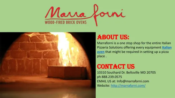 Residential wood burning Brick pizza oven
