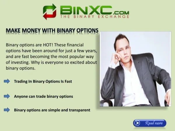 The Binary Xchange | Make Money With Binary Options Trading