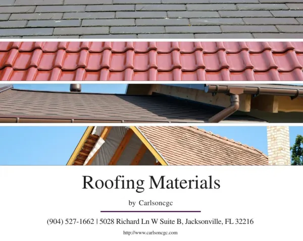 Roofing Contractors Florida - Carlson Enterprises LLC