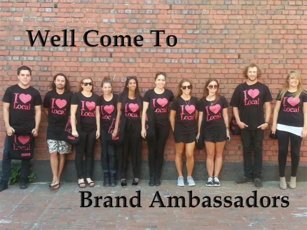 Brand Ambassadors