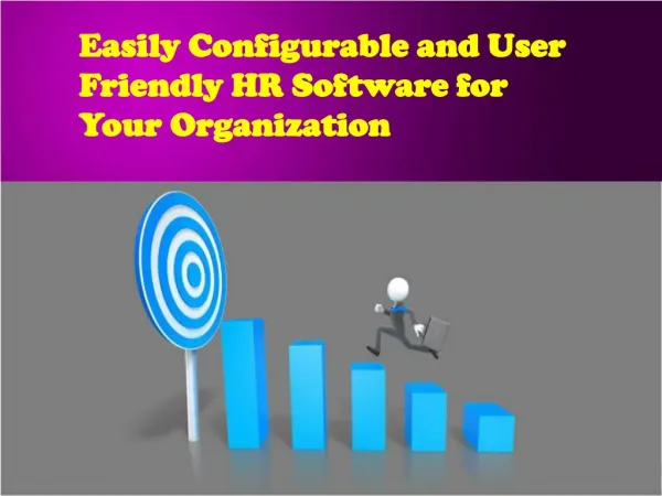 Easily Configurable and User Friendly HR Software