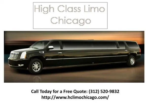 Airport Transportation Limo Chicago