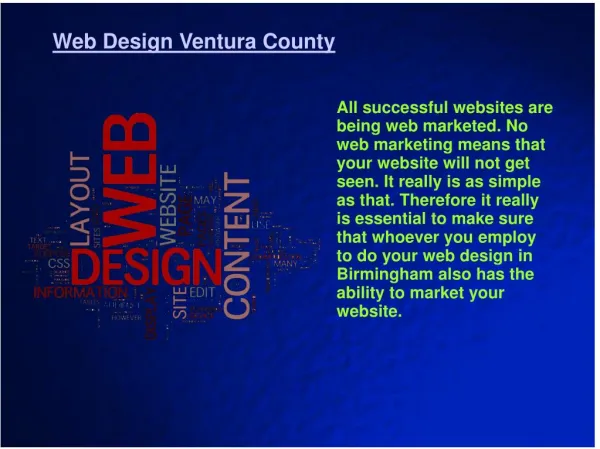 Web Design Ventura County