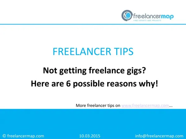 Not getting freelance gigs? Here are 6 possible reasons why!