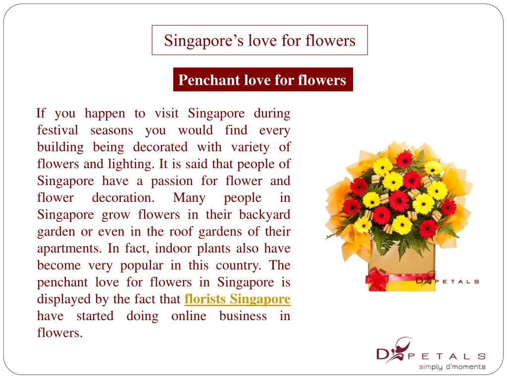 singapore s love for flowers