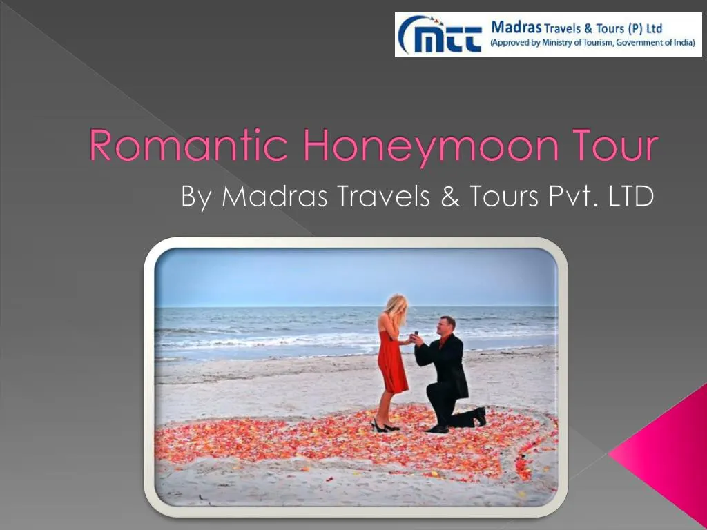 romantic honeymoon tour