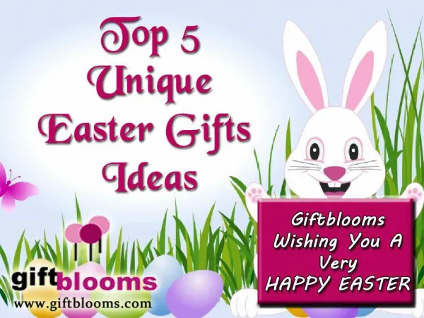 Perfect Easter Gifts Ideas To Celebrate Easter