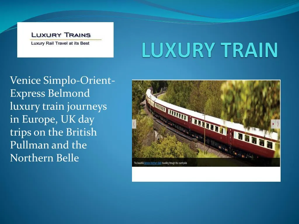 luxury train