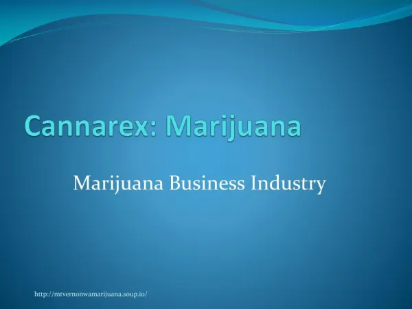 Marijuana Business Industry