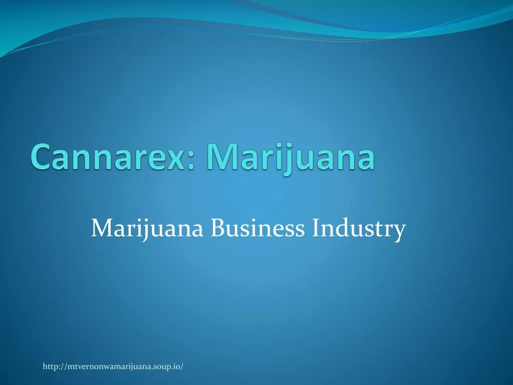 cannarex marijuana