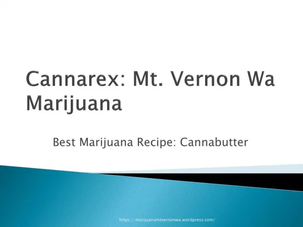 Best Marijuana Recipe: Cannabutter
