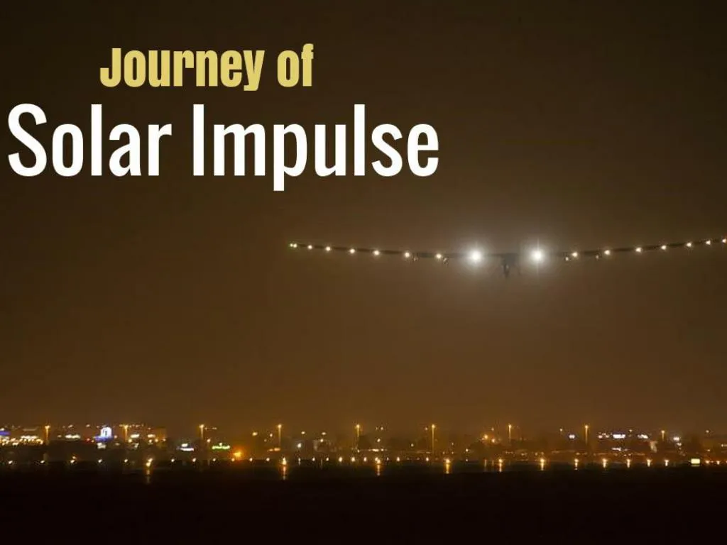 journey of solar impulse
