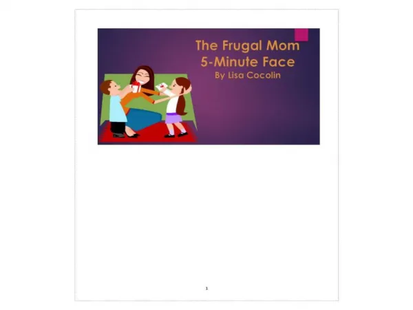 THE 5-MINUTE FACE