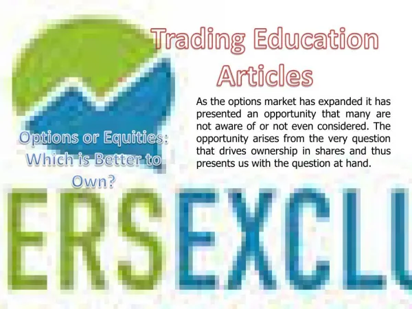 Online Trading Articles