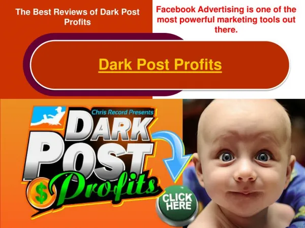 Dark Post Profits Review
