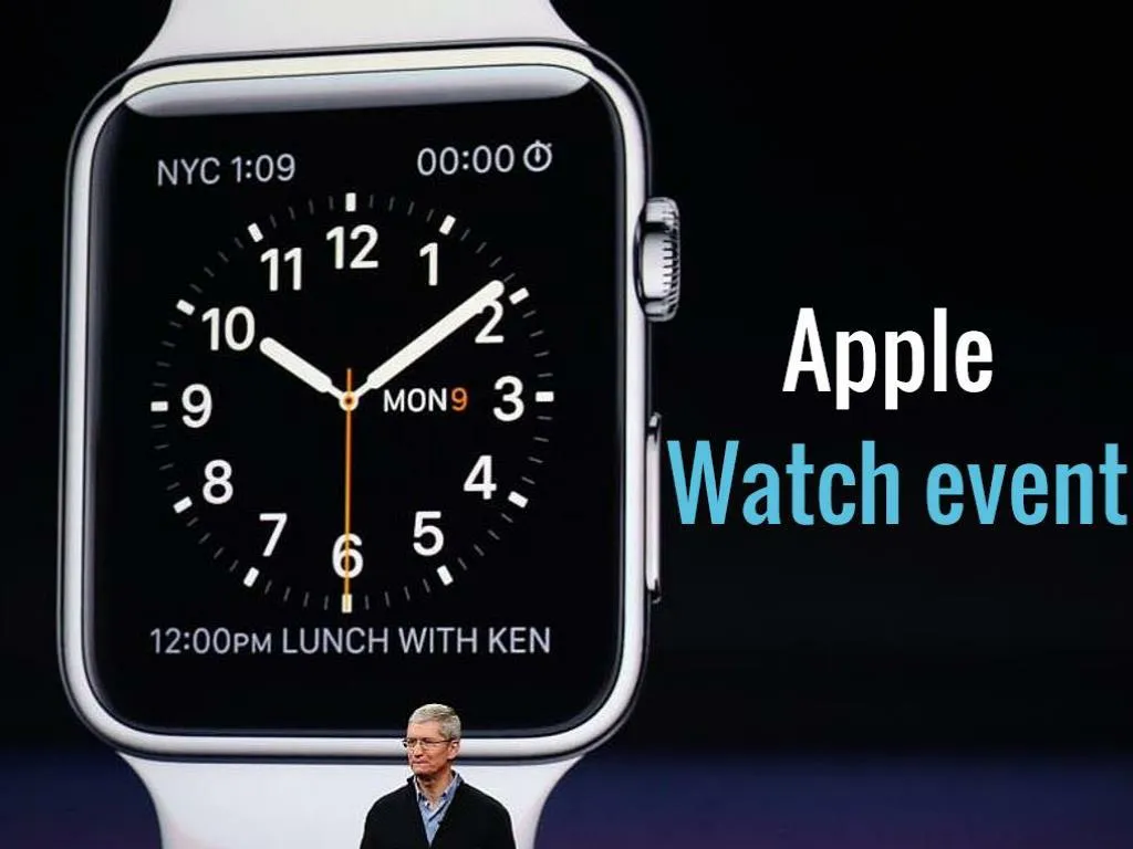 apple watch event
