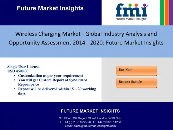 Wireless Charging Market - FMI