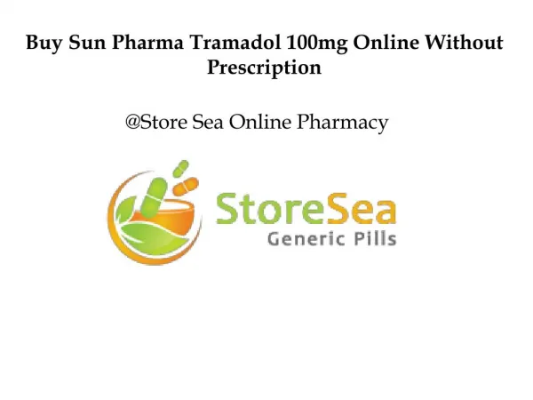 Buy Tramadol 100mg online without prescription