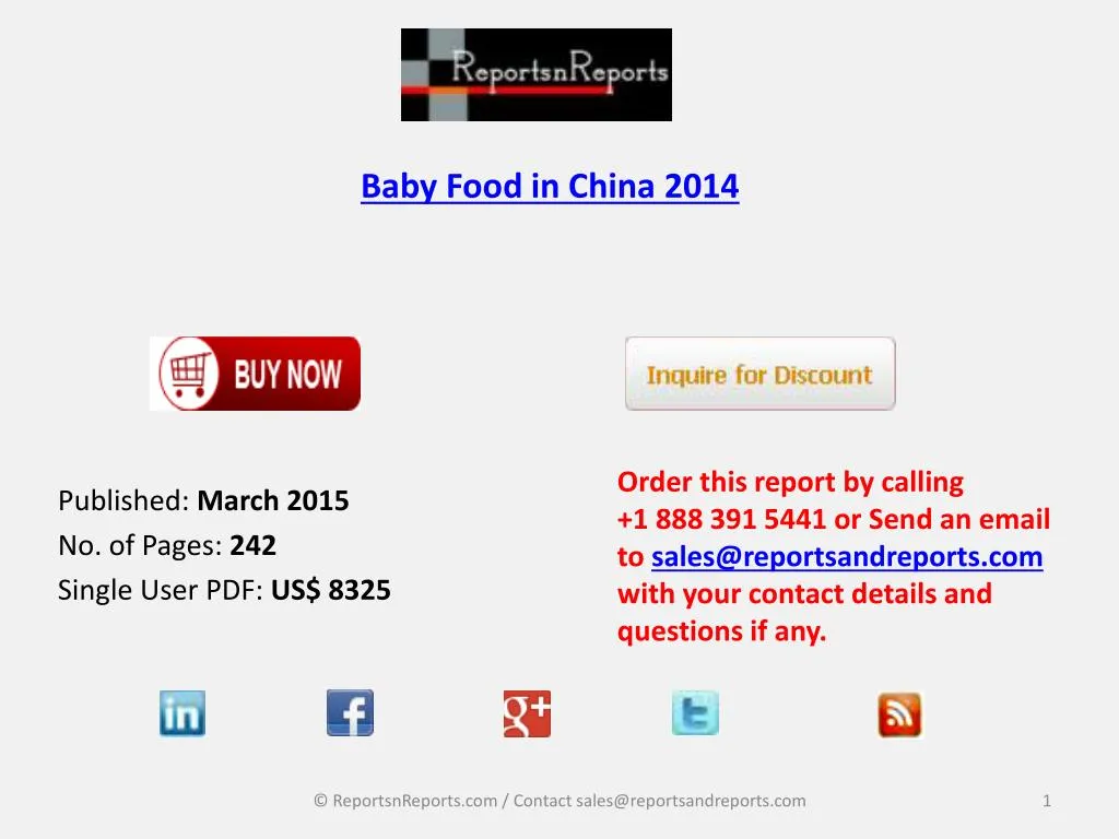 baby food in china 2014