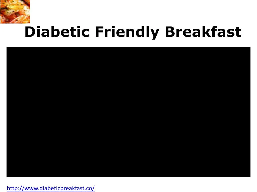 diabetic friendly breakfast