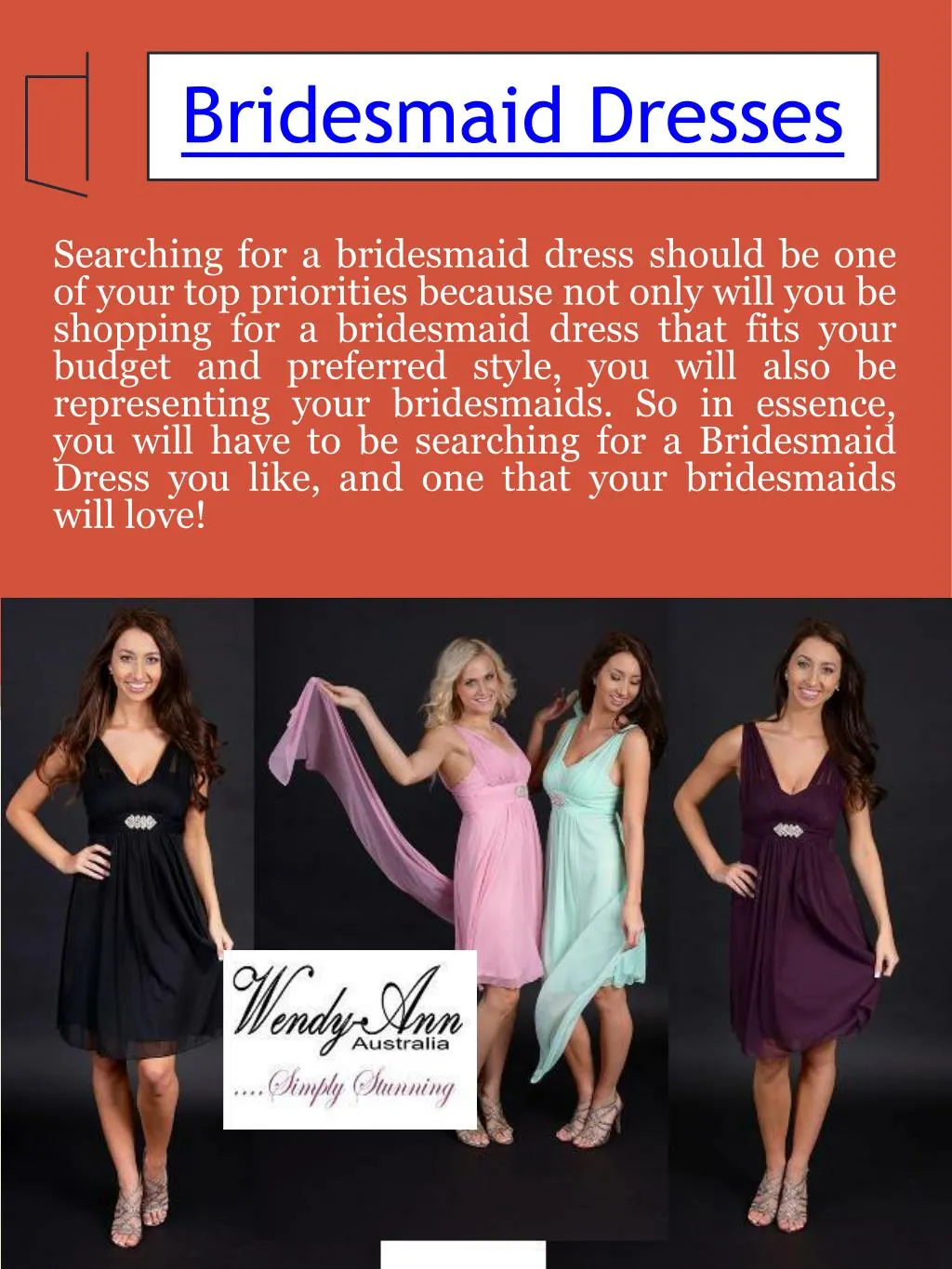 bridesmaid dresses