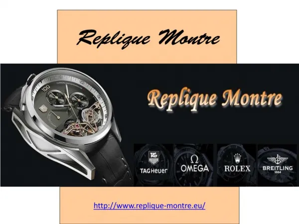 Repliques De Montre