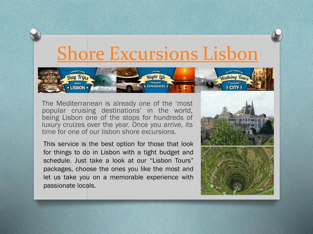 shore excursions lisbon