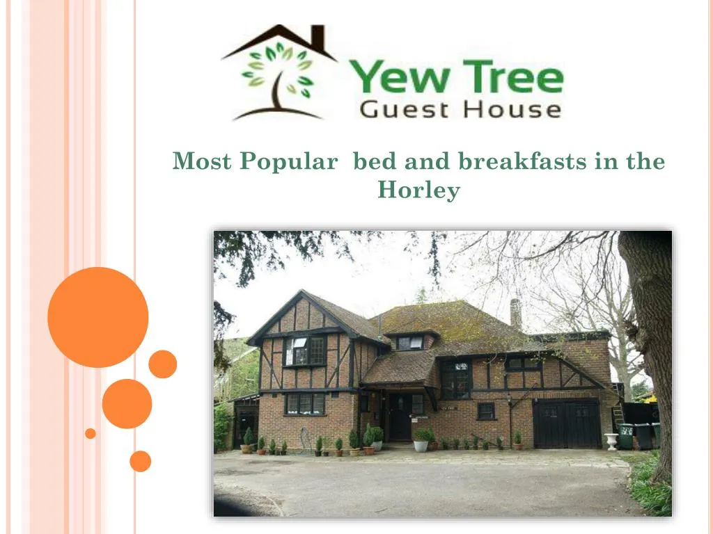 most popular bed and breakfasts in the horley