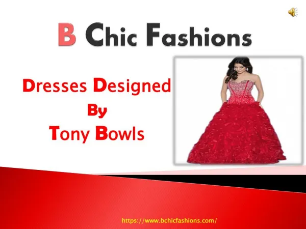 Tony Bowls Prom Dresses Buy Via B Chic Fashions