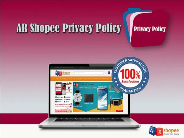 AR Shopee Privacy Policy | ARshopee