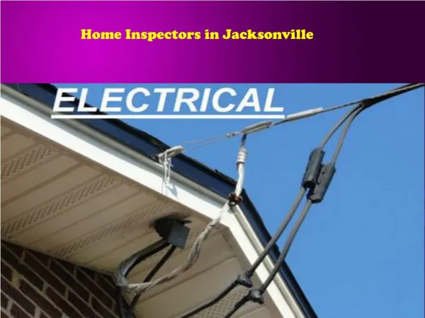 Home Inspectors in Jacksonville