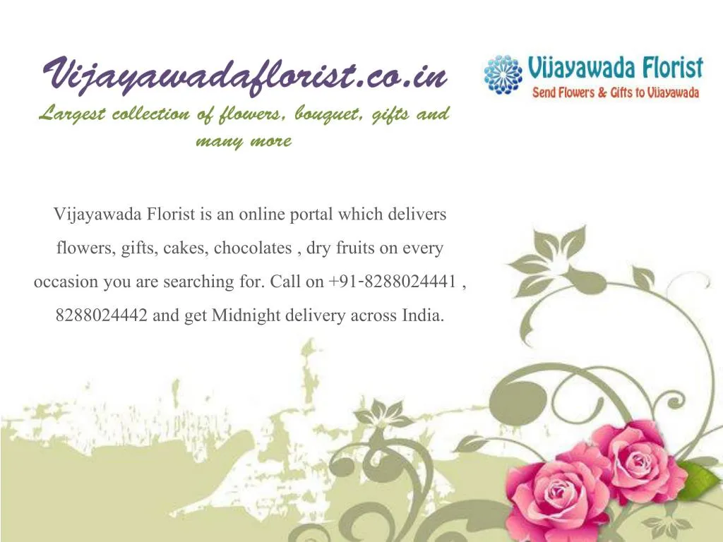 vijayawadaflorist co in largest collection of flowers bouquet gifts and many more