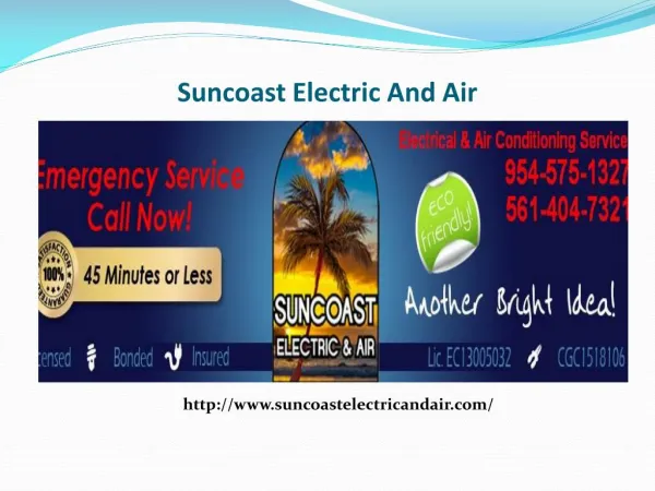 Air Conditioning Service, AC, Electrical Repairs and Work De