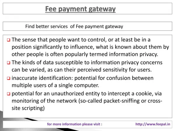 The Most Reliable Service of fee payment gateway