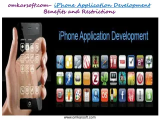omkarsoft.com- iPhone Application Development Benefits - slide 1