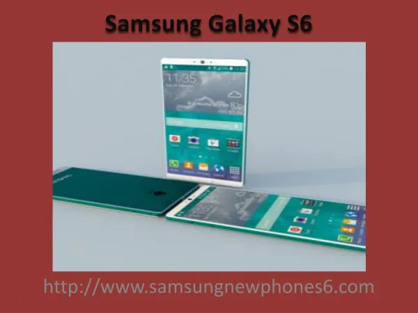 Samsung galaxy s6 first look